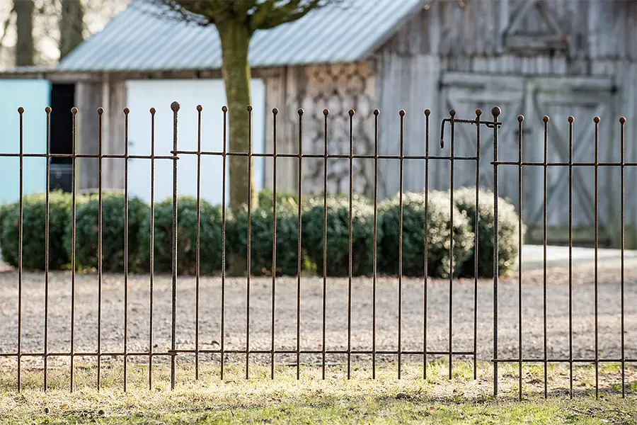 Eisenzaun Normanville